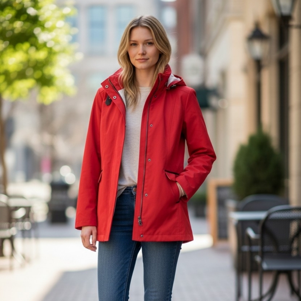 Womans Cole Haan Large Womans red jacket